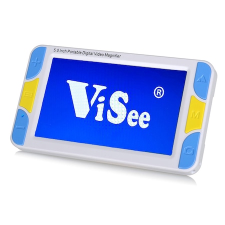 Visee Video Magnifier, 32x, 5" LCD, 15 Color Mode, Rechargeable LVM 500